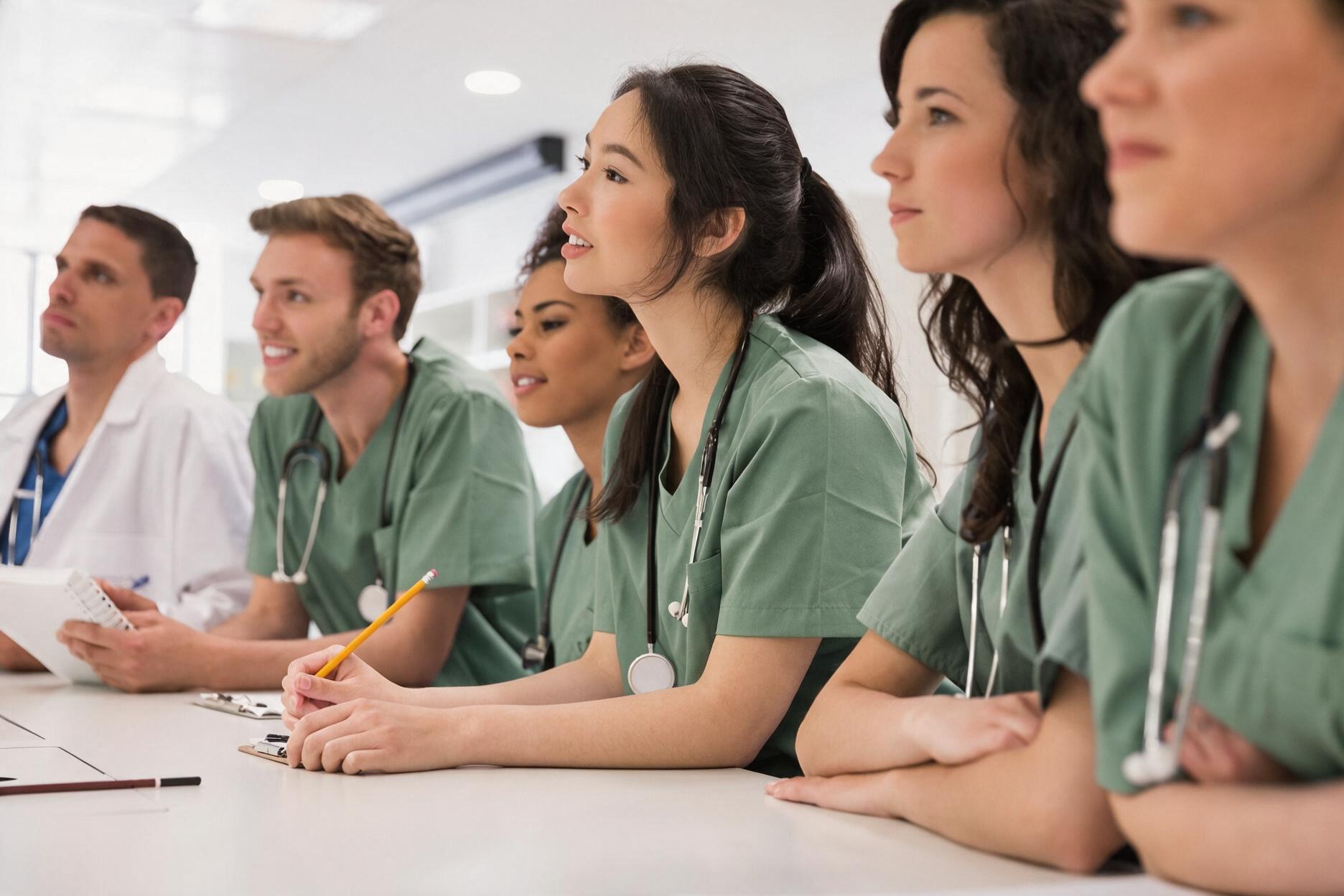 Mitarbeitende aus Medizin und Pflege
