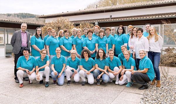 Team des Pflegezentrums der Diakonie