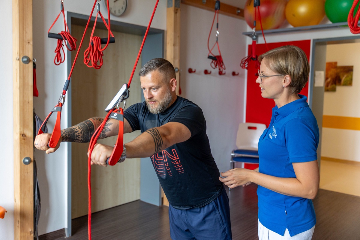 Therapeutische Behandlung in der Geriatrie